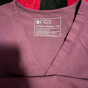 Limited Edition dark purple FIGS Scrubs